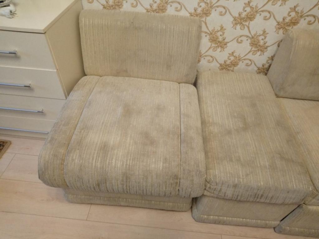 чистка мягкой мебели диванов